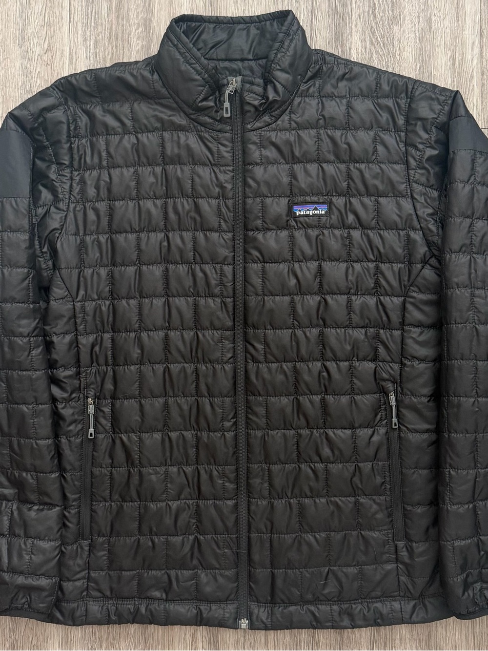 Patagonia Nano Puff Jacket Mens Large (Womens XL) Black Puffer Jacket Coat